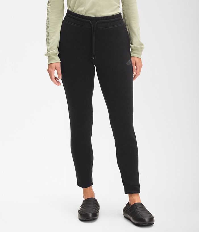 Pantalones The North Face Mujer Half Dome Crop Jogger Negras - Peru 37094MGNK